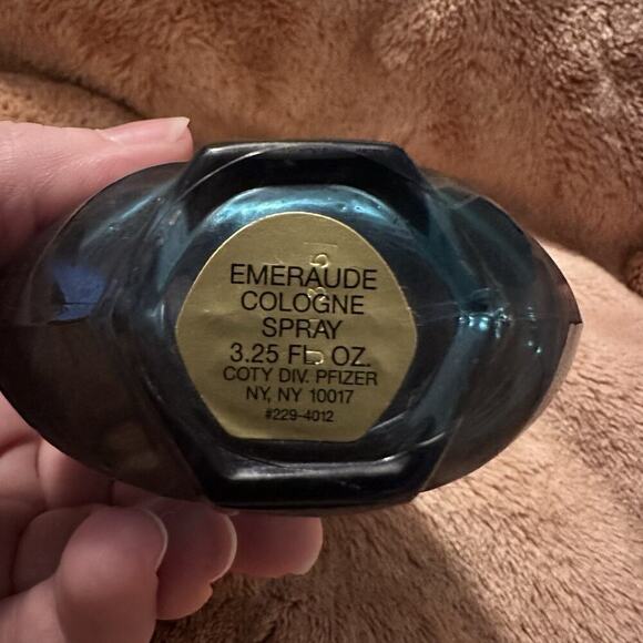 Vintage Coty Emeraude Cologne Spray Women's Perfume Spray 3.25 oz - Picture 3 of 5